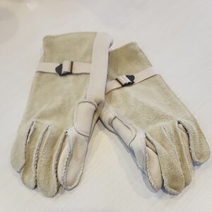Nationwide Unisex Bone White Cowhide Gloves Size 2 New